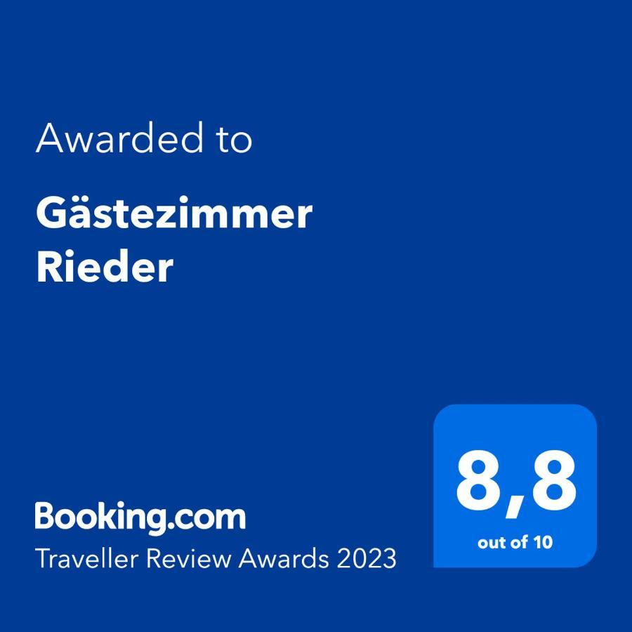 Gaestezimmer Rieder Staatz Exteriér fotografie